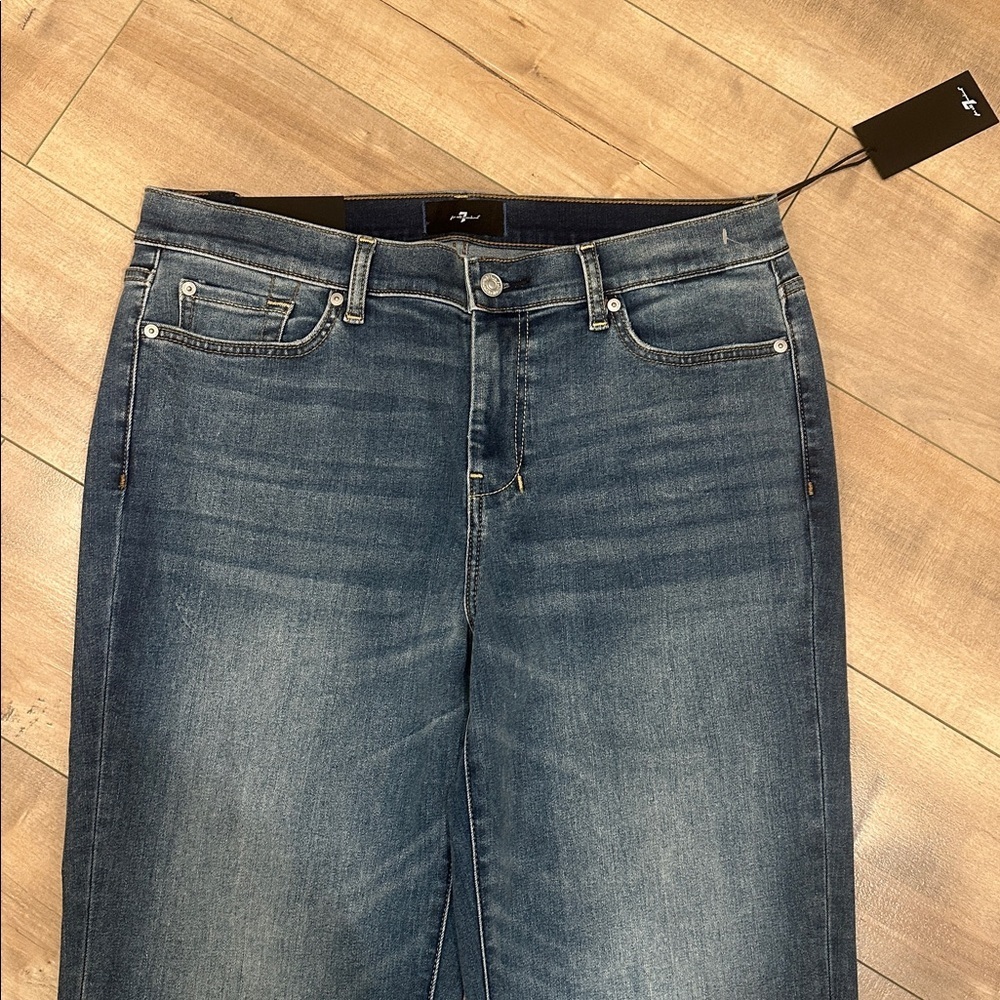 NWT 7 For All Mankind DOJO Flare Jeans Sz 32 - Picture 7 of 11